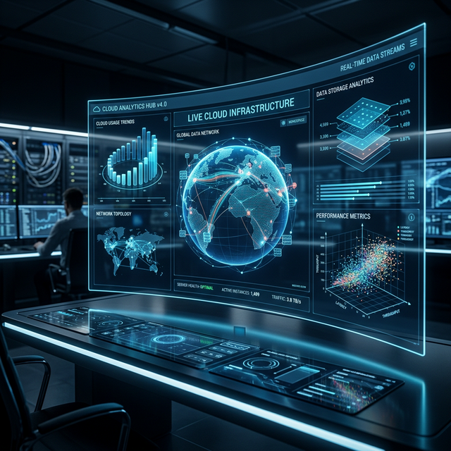 Dashboard de AirCloud Analyzer